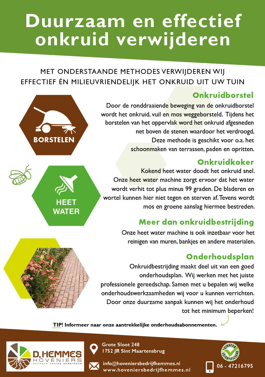 duurzaam onkruid bestrijden