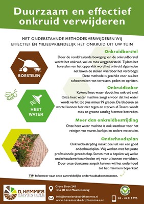 Flyer onkruidbestrijding Hemmes2